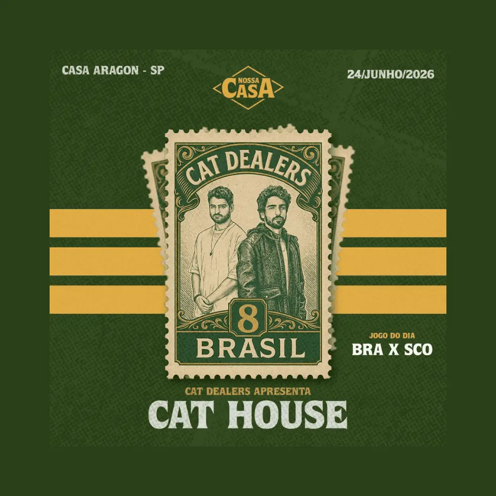 Nossa Casa na Copa SP - Cat House | Ingressos com desconto